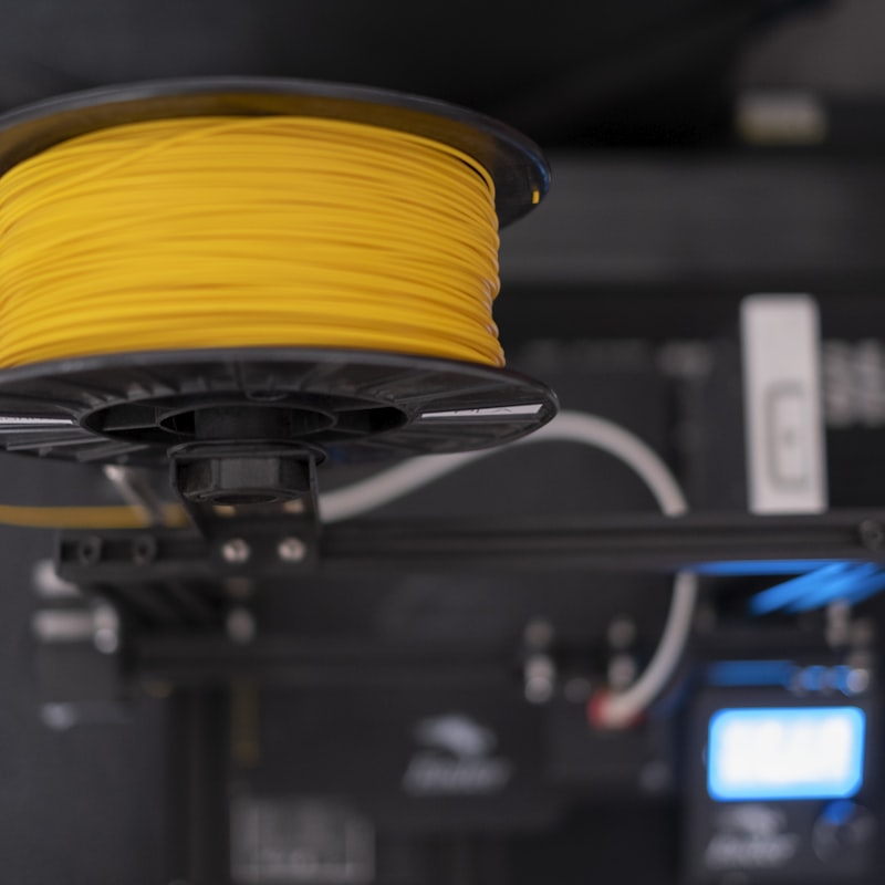 PLA filament spool